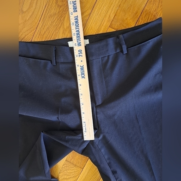 Coach Women's Size 8 Black Dress Pants Slacks Pleated 96% Wool Luxury Office - Picture 9 of 10